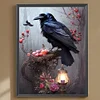 Diamond Painting-Square AB Drill Crow(45*35CM)