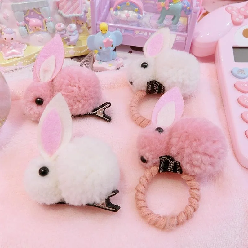 Fluffy Bunny Hair Accessories SP13389