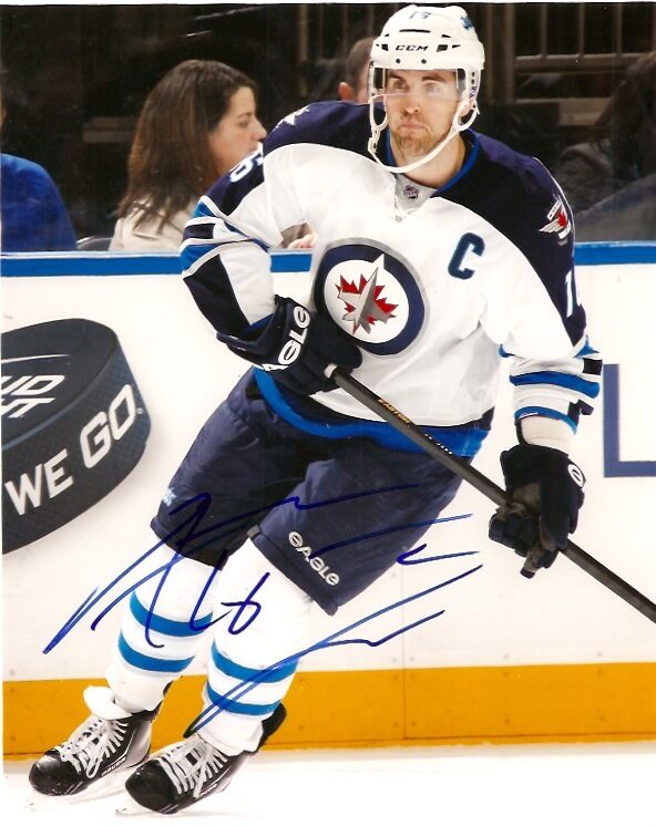 Winnipeg Jets Andrew Ladd Autographed Signed 8x10 Photo Poster painting COA