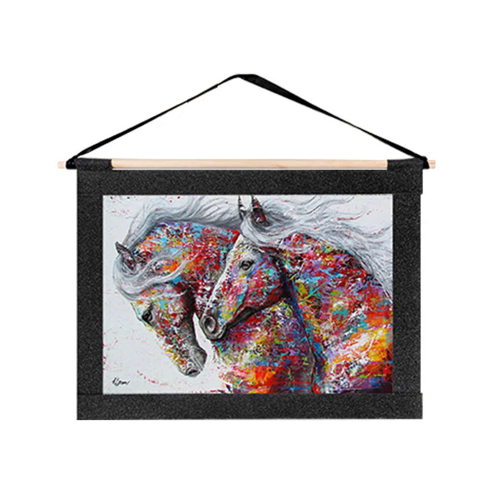 DIY Diamond Painting Wall Hanging Decor Poster Photo Frame Accessory (53cm)