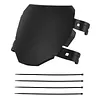 Electric Bike Number Plate for SUR RON S/X SUPER73 Ebike Motocross Off-Road Front License Plate with Cable Ties Lightweight (Black)