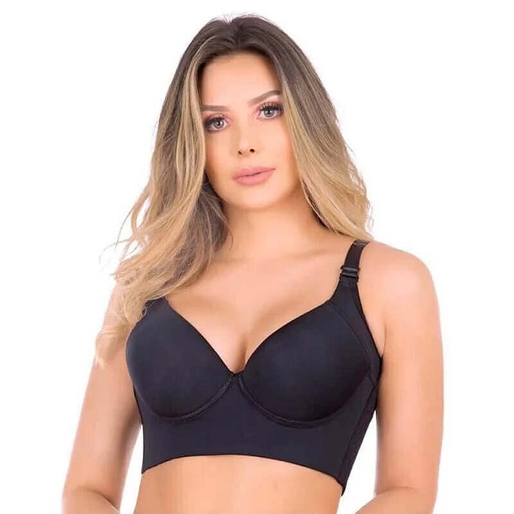 Fashion Deep Cup BraBra with Shapewear Incorporated