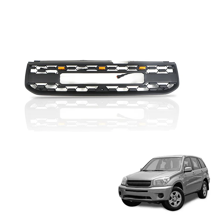 ITN Auto New Style ABS Front Grille Fit For Toyota RAV4 2001-2003 grill auto accessories ITN Auto