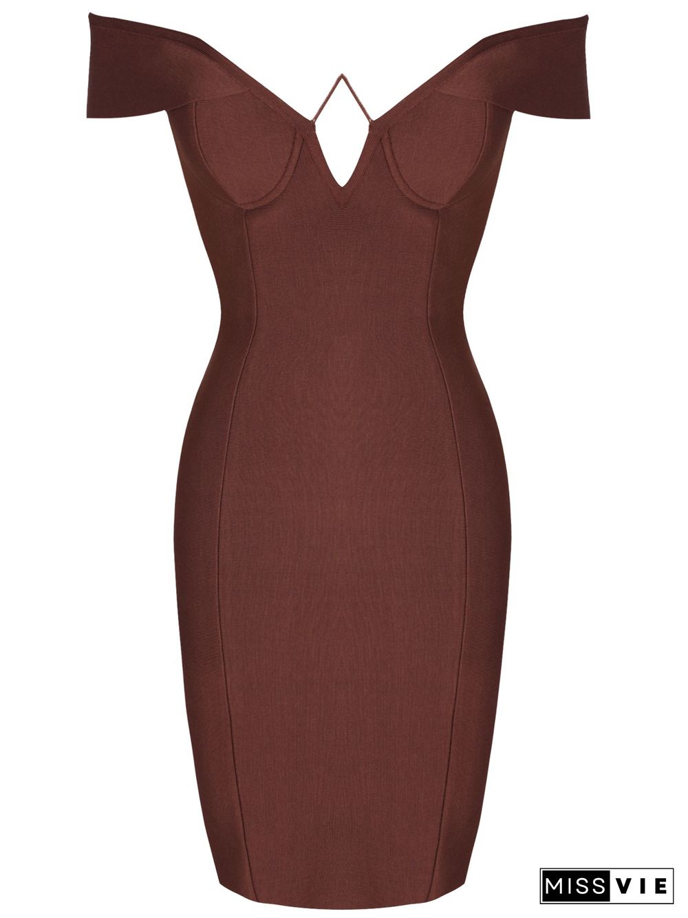 Off Shoulder Bandage DressFor New Year Women Red Bandage Dress Bodycon Elegant Summer Sexy Party Dress Evening Club Outfit