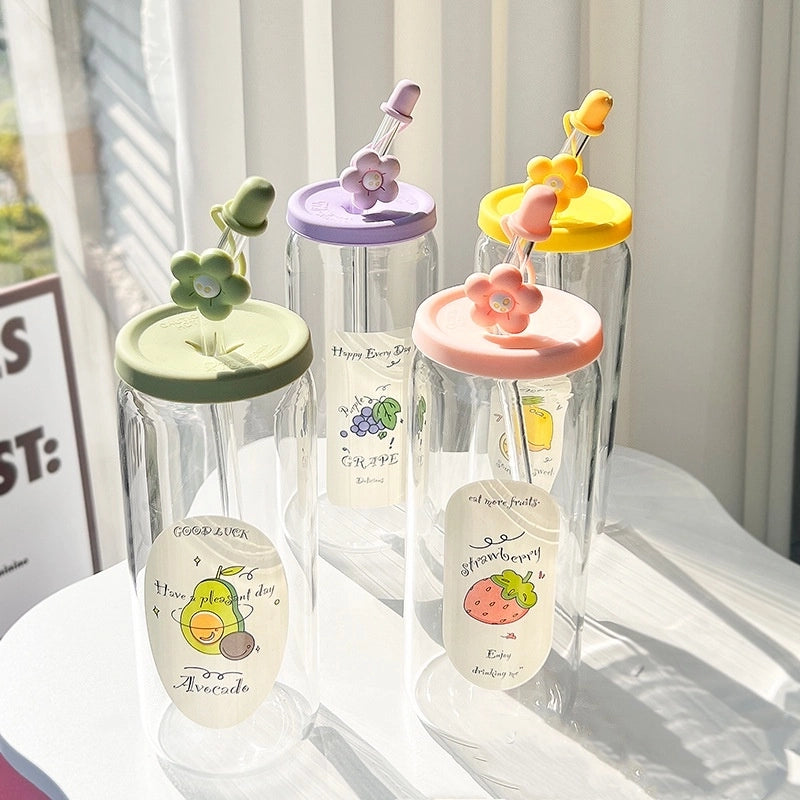 Casual Elegant Flower High Borosilicate Glass Glass 1 Piece