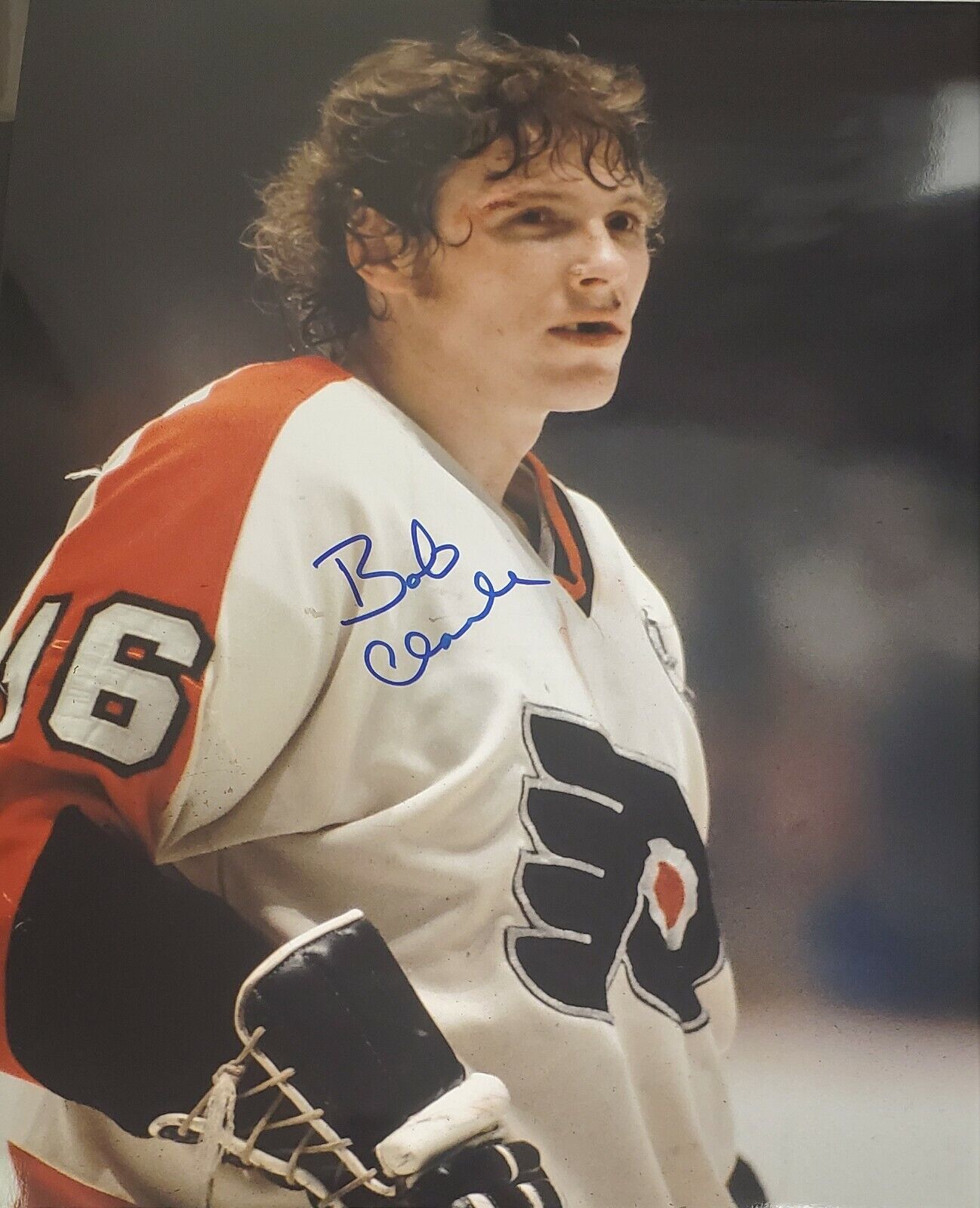 Autographed 11x14 Bobby Clarke Philadelphia Flyers Photo Poster painting - w/COA