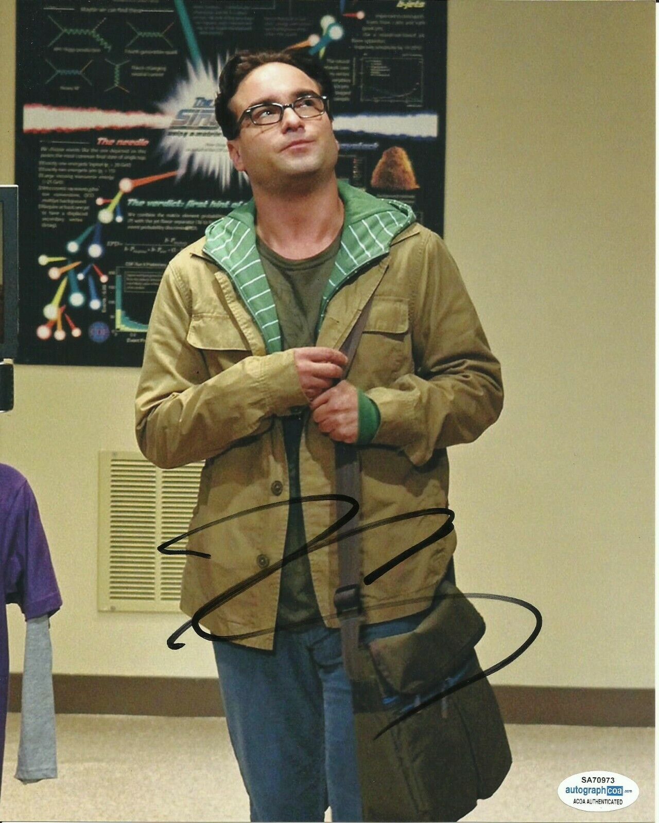 JOHNNY GALECKI SIGNED BIG BANG THEORY Photo Poster painting UACC REG 242 (10) ALSO ACOA CERT