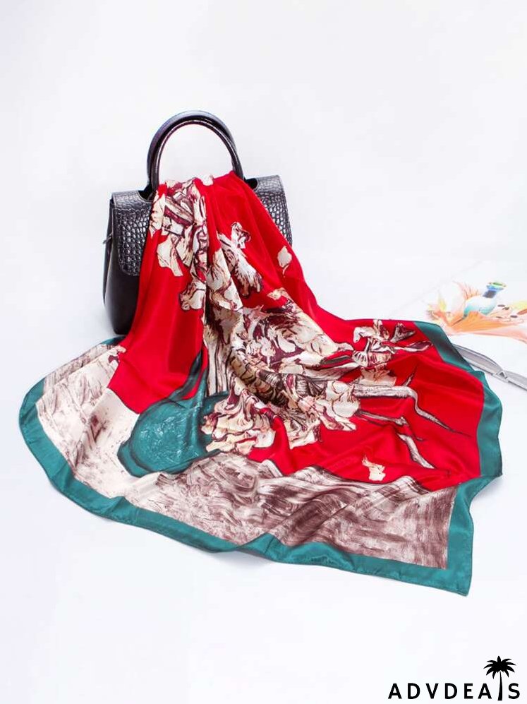 Flower Print Bandana