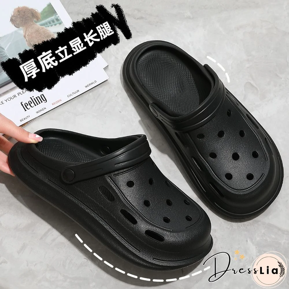 Platform Sandals Summer Women Slippers 6cm Wedges Sandals Outdoor Clogs Thick Street Beach Slide Flip Flops Garden Shoes