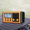 10000mAh Emergency Radio Solar/Hand Crank Charging Multifunctional DAB FM Radio