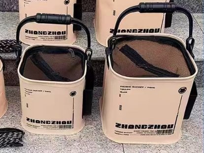 🔥Outdoor multifunctional folding fish bucket