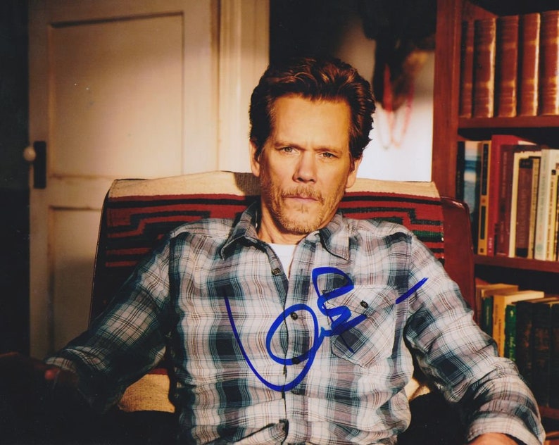 Kevin Bacon Signed Autographed Glossy 8x10 Photo Poster painting - COA Matching Holograms