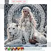 Diamond Painting-DIY Crystal Rhinestone Beast and Girl