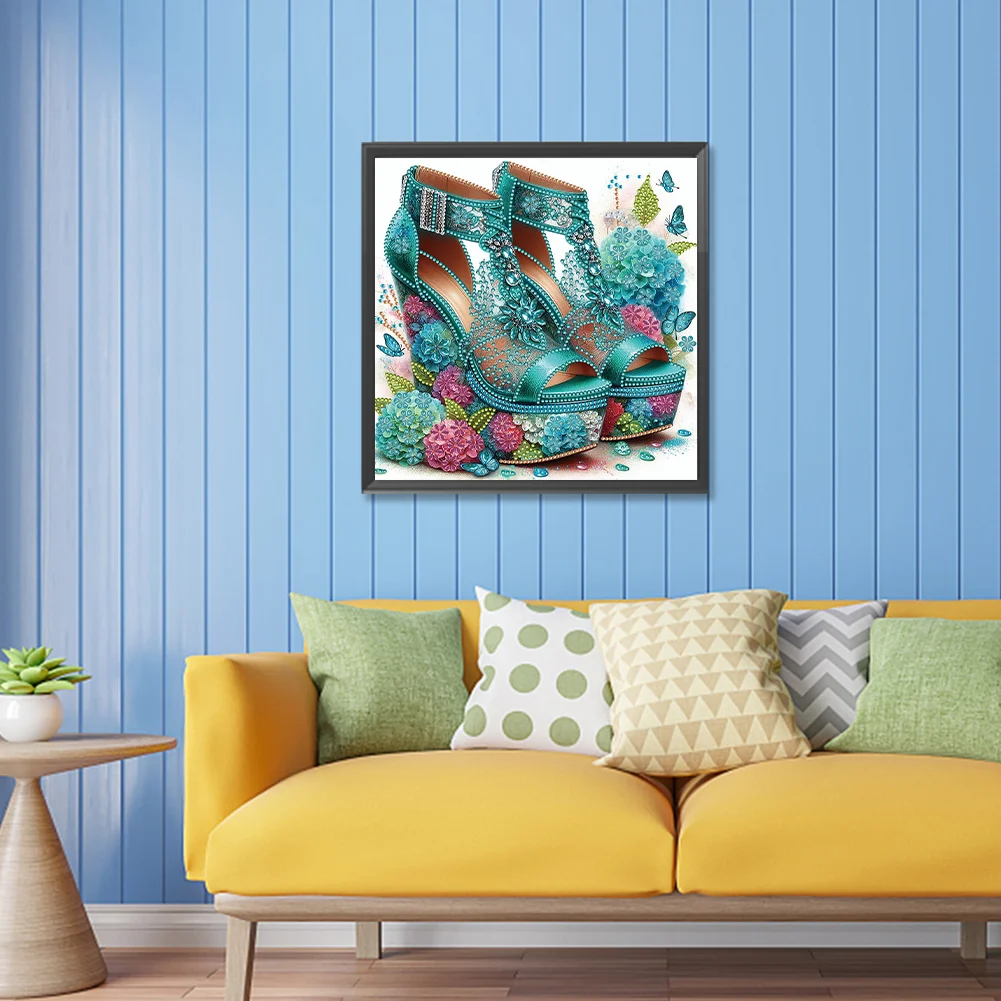 Diamond Painting - Partial Special Shaped Drill - High Heel(Canvas|30*30cm)