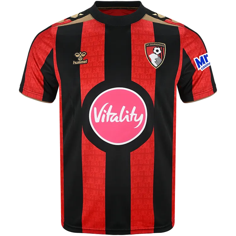 【S-4XL】Bournemouth 26/27 Home Jersey 1:1 Thai Quality