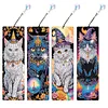 4Pcs Halloween Katze - 5d DIY Handwerk Lesezeichen