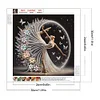 Jupe de danse fille-sp&eacute;cial en forme de peinture de diamant-30 * 30cm