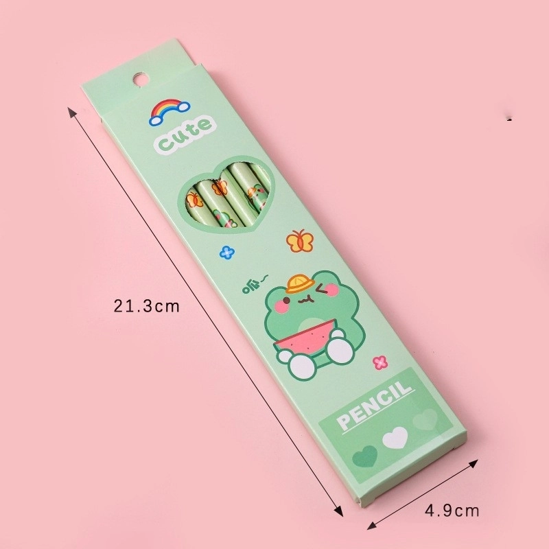 1 Set Animal Letter Learning Daily Wood Casual Minimalist Pencil