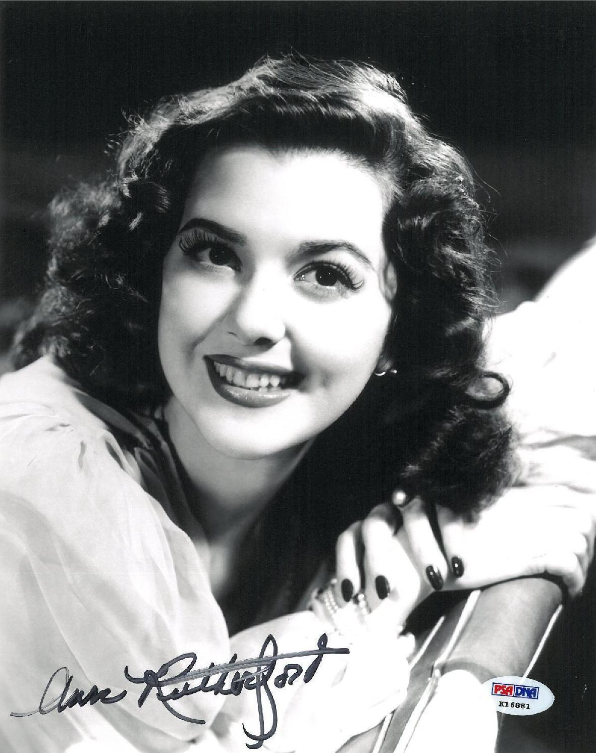 Ann Rutherford Signed Authentic Autographed 8x10 Photo Poster painting (PSA/DNA) #K16881