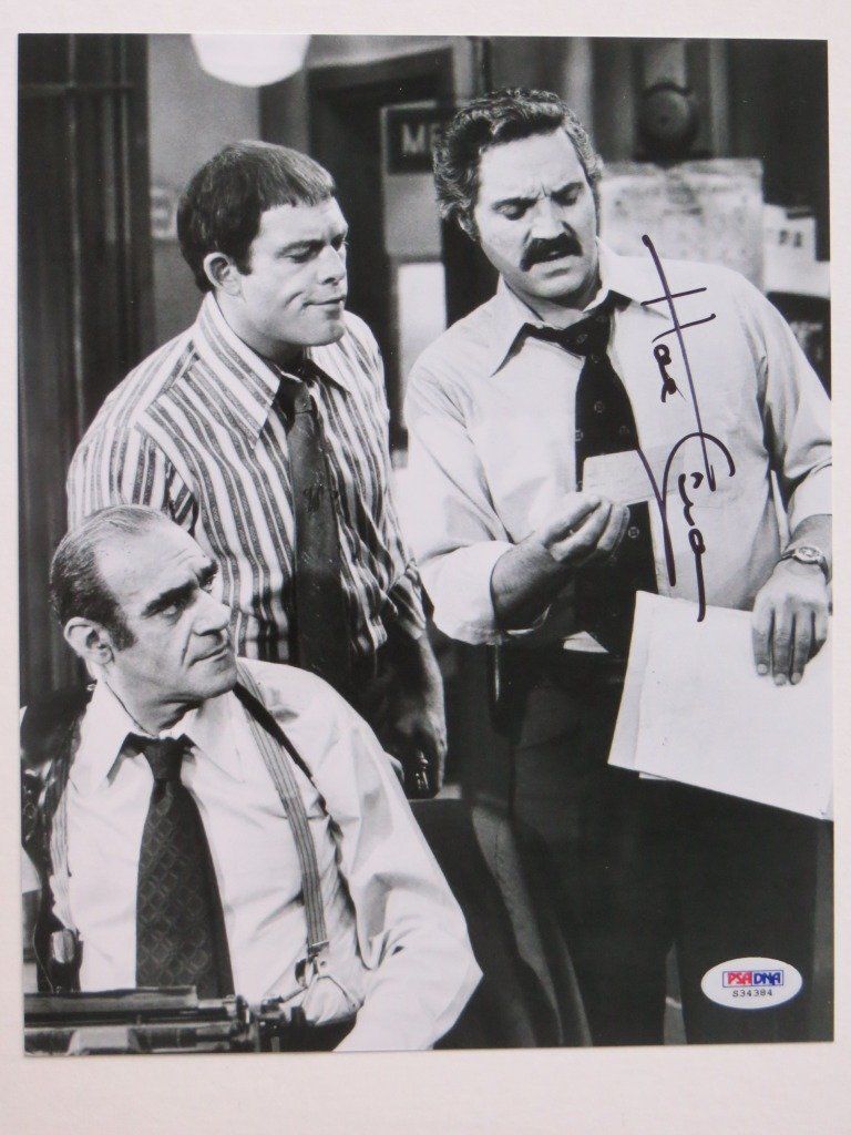 Hal Linden Signed Barney Miller Authentic Autographed 8x10 Photo Poster painting PSA/DNA #S34384