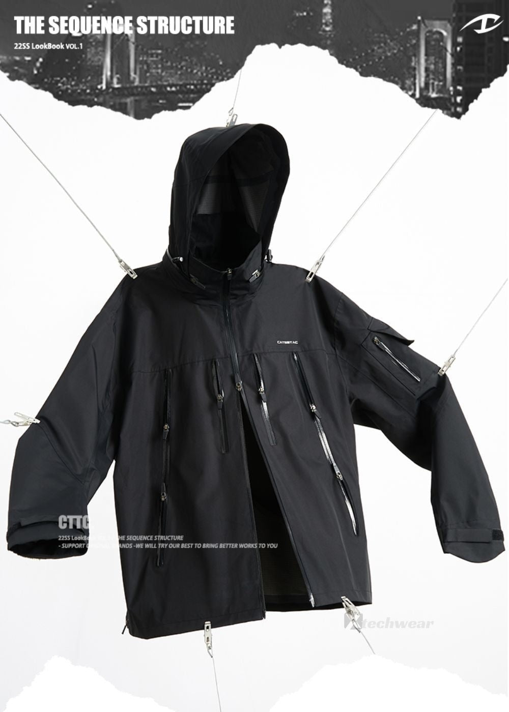 Airborne Jacket CATSSTAC® techwear-x