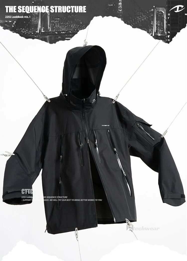 Techwear Jacket Prototype | Cyber Techwear XL