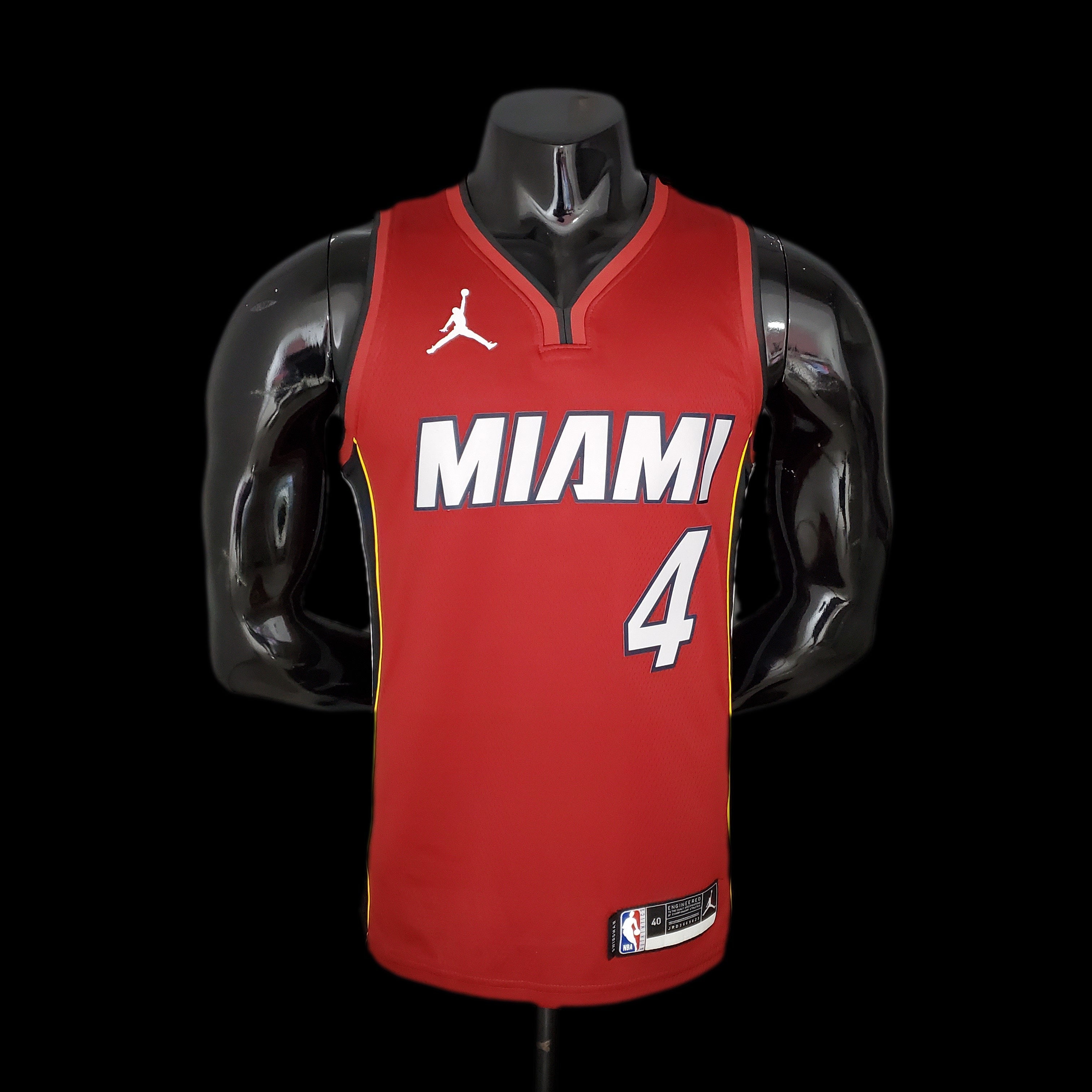 Maillot Miami Heat 4 OLADIPO NBA Basket Maillot De Fou, site maillot de foot pas cher