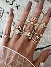 Vintage Various Styles 12pieces Rings