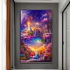 uk.everydayedeals (Limited Stock)Cross Stitch - 11ct Stamped - pays des merveilles (50*80cm)