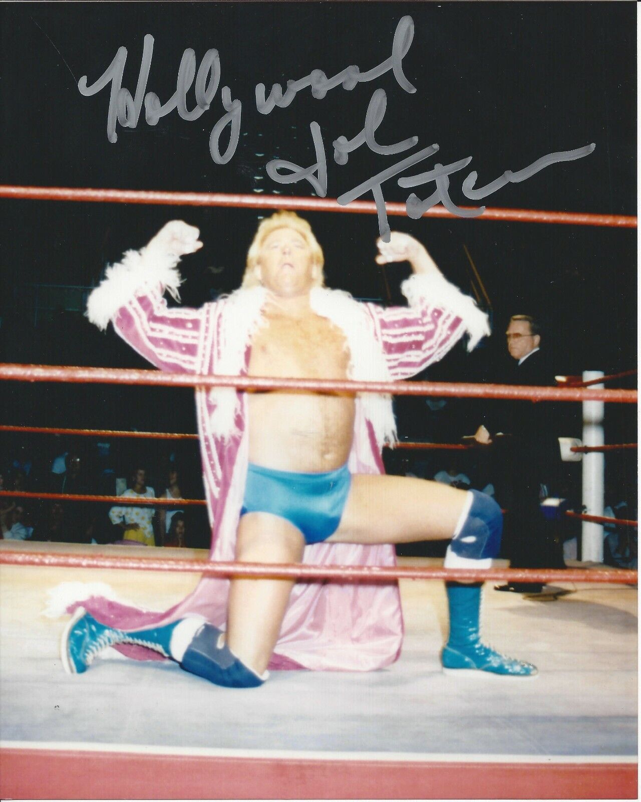 Hollywood John Tatum autographed 8x10 #5WCCW UWF NWA GWF