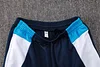 Joyfball 2024/2025 Olympique de Marseille Long Zipped Jacket Blue Soccer Jersey 1:1 Thai Quality 