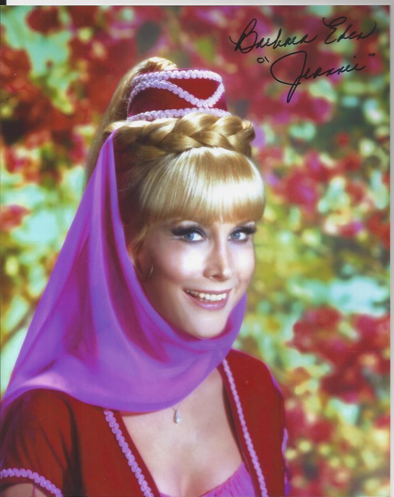 Barbara Eden - I dream of Jeannie signed Photo Poster painting