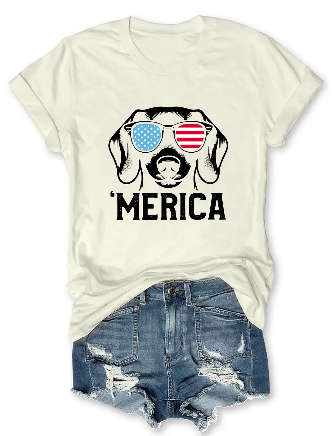 Merica Dachshund T-shirt