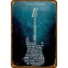 Guitar - Vintage Metal Signs - 20*30cm/30*40cm - Music