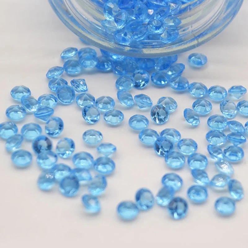 Wedding Decoration 1000PCS 4.5mm Crafts Crystal Confetti Table Scatters Clear Crystals Centerpiece Events Party Festive Supplies
