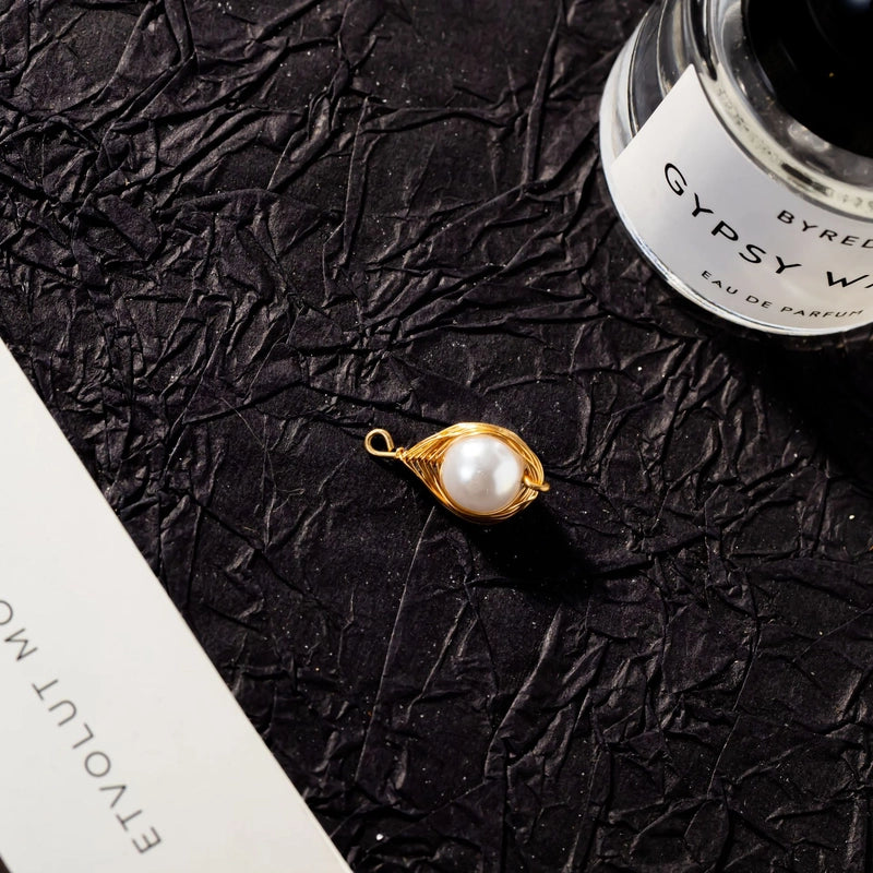 10 PCS/Package Copper Geometric Pendant Jewelry Accessories