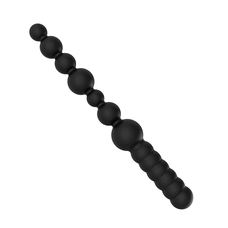 SM double ended vestibular toy anal plug beads