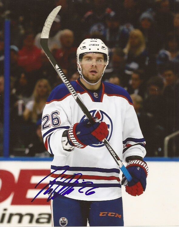 Iiro Pakarinen signed Edmonton Oilers 8x10 Photo Poster painting autographed