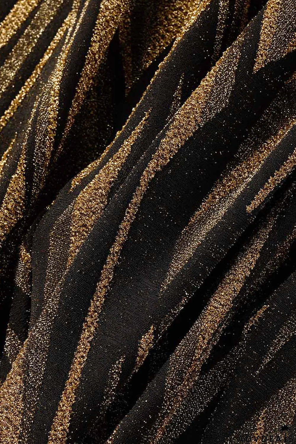 Black Sexy Print Bandage Patchwork V Neck Long Sleeve Two Pieces