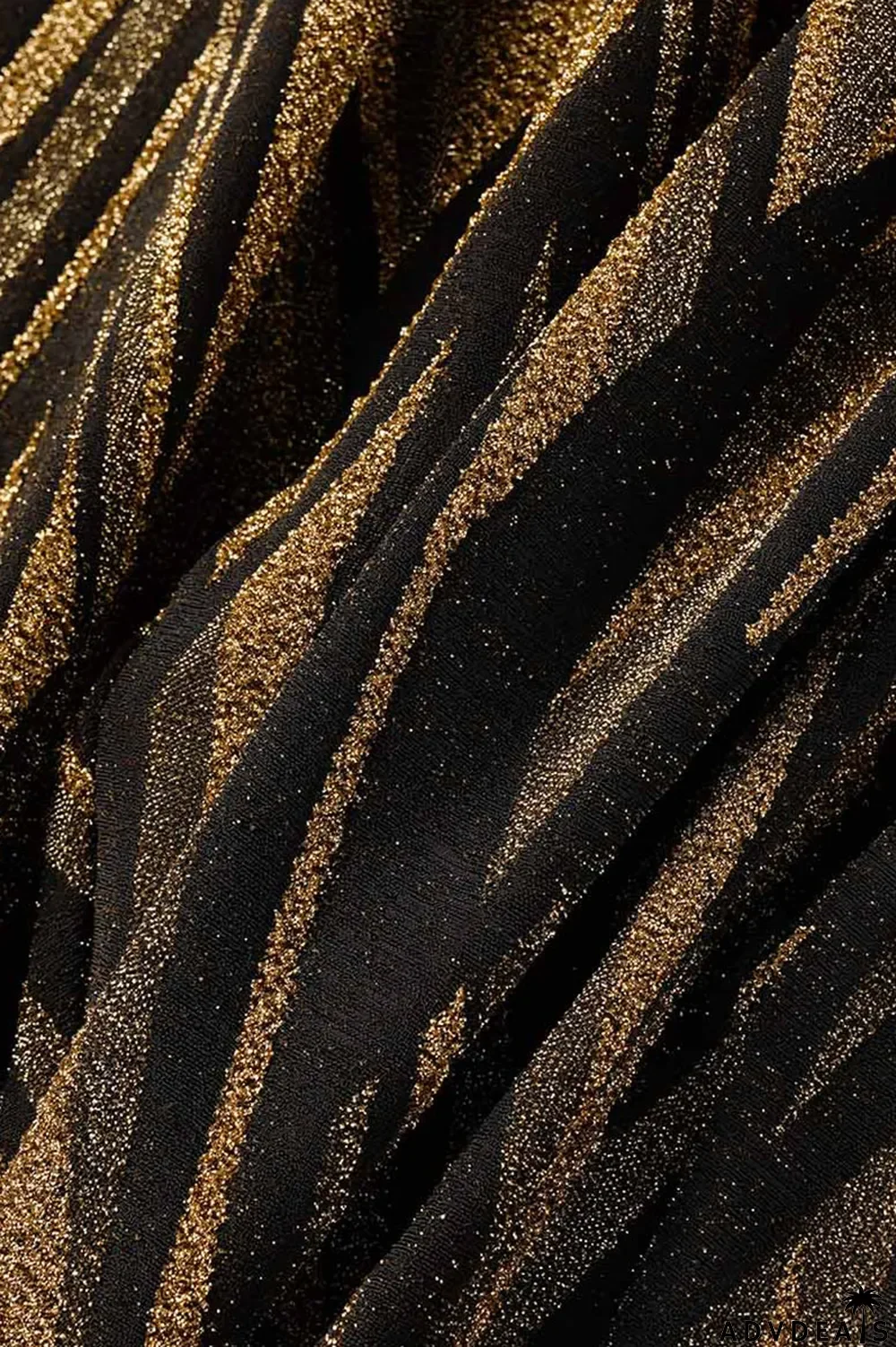 Black Sexy Print Bandage Patchwork V Neck Long Sleeve Two Pieces