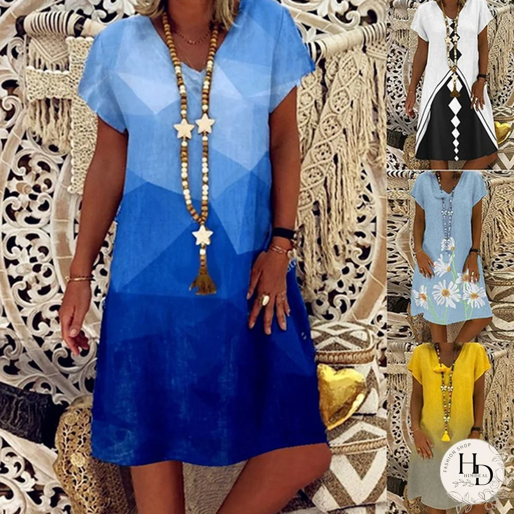 Women Casual Loose Dress Colors Pluse Sizes Batwing Solid Beach Boho Splice Pocket Dress Fashion Summer Dresses Robe Femme