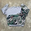 Personalized Eagles Patchwork Print Long Sleeve Hoodies