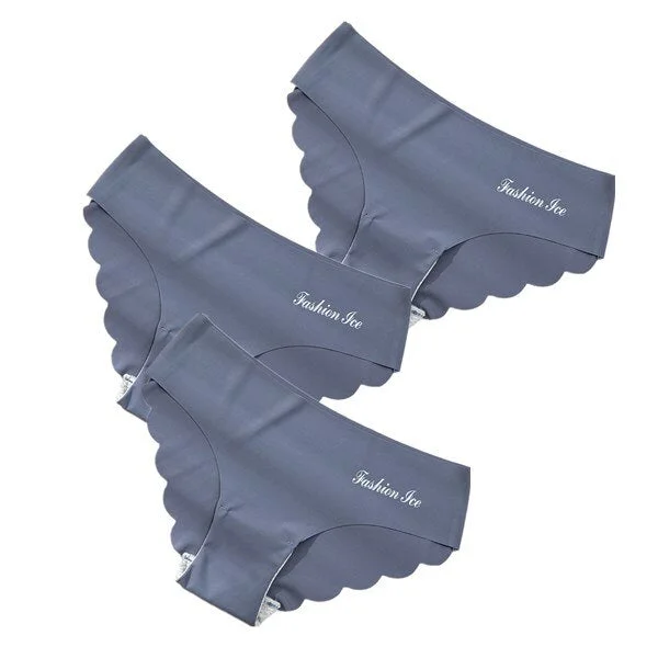 3Pcs/lot Seamless Women's Panties Set Underwear Female Comfort Panties Solid Low-Rise Briefs Women Underpants Lingerie Dropship