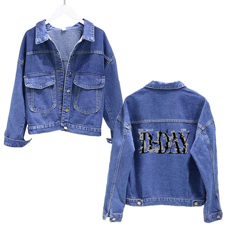 Bangtan Boys Blue Denim Jackets - BTS Official Merch