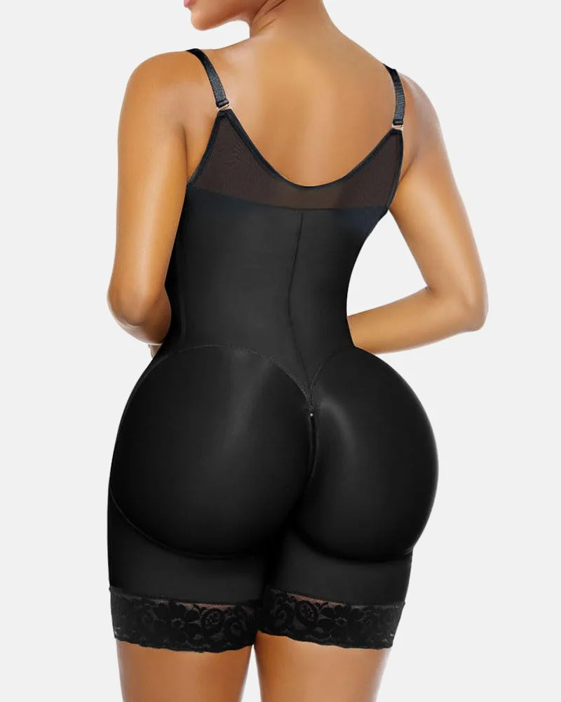 🔥🔥 Extra Plus Size Shaper Bodysuit Tummy Control Shapewear With Bra