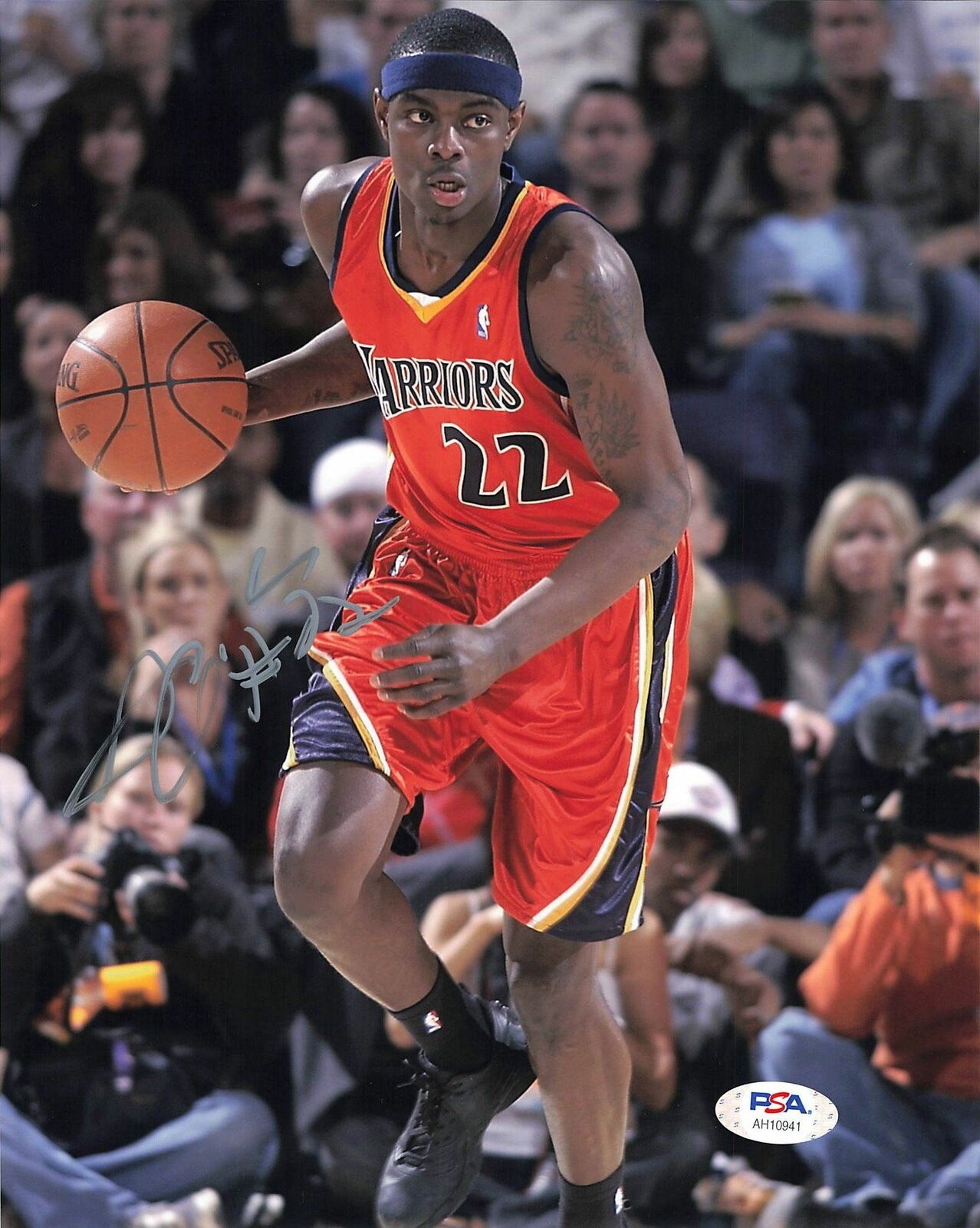 Anthony Morrow signed 8x10 Photo Poster painting PSA/DNA Warriors Autographed