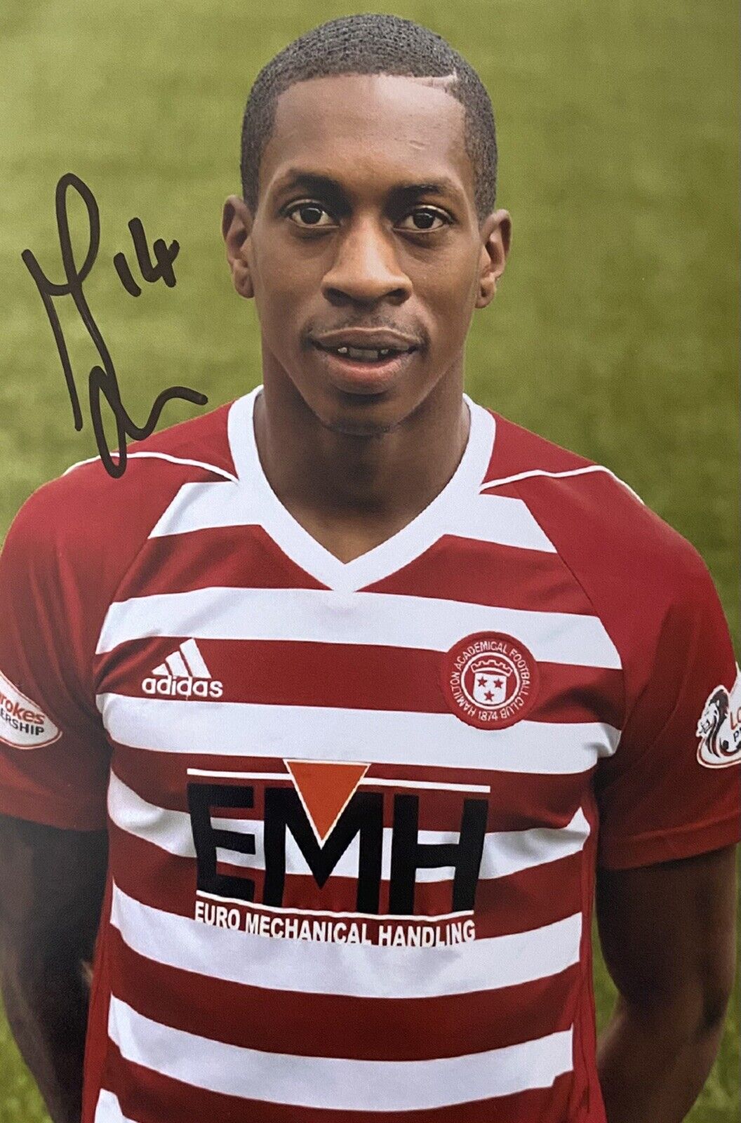 Mickel Miller Genuine Hand Signed Hamilton Academical 6X4 Photo Poster painting