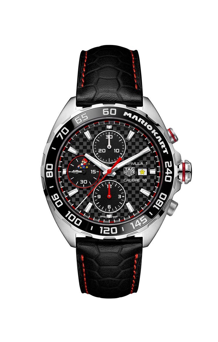 TAG HEUER FORMULA 1 MARIO KART  Automatic Chronograph, 44 mm, Steel & Ceramic CAZ201E.FC6517