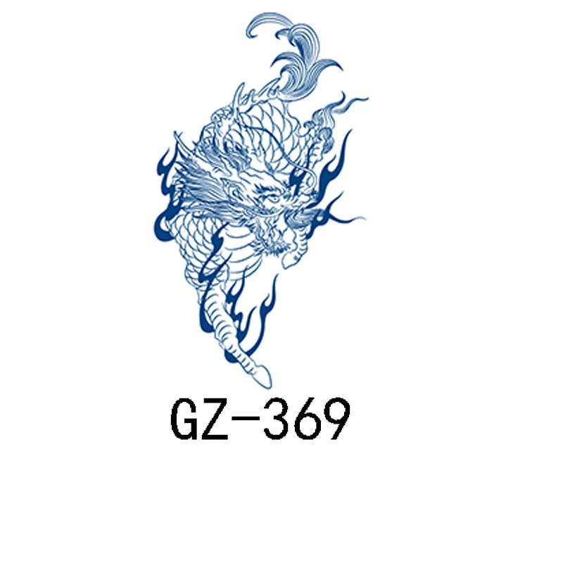 Net Red Herbal Juice Tattoo Sticker Semi-permanent Waterproof Sweat-proof Tattoo Masking Scar Temporary Tattoo