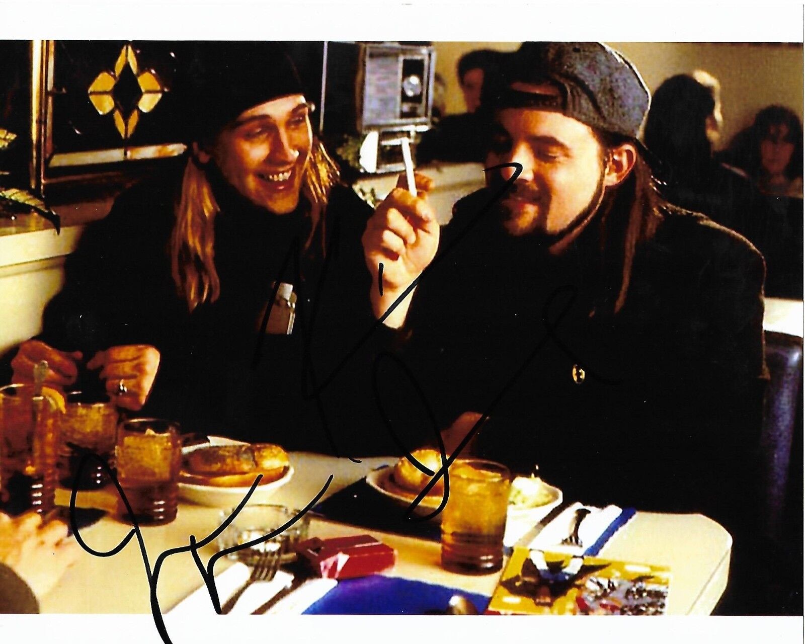 CHASING AMY AUTOGRAPHED Photo Poster painting SIGNED 8X10 #1 KEVIN SMITH JASON MEWES